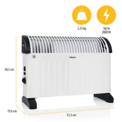 Tristar KA-5166 - Convectorkachel - Elektrische Verwarming - Turbofunctie - 2000W