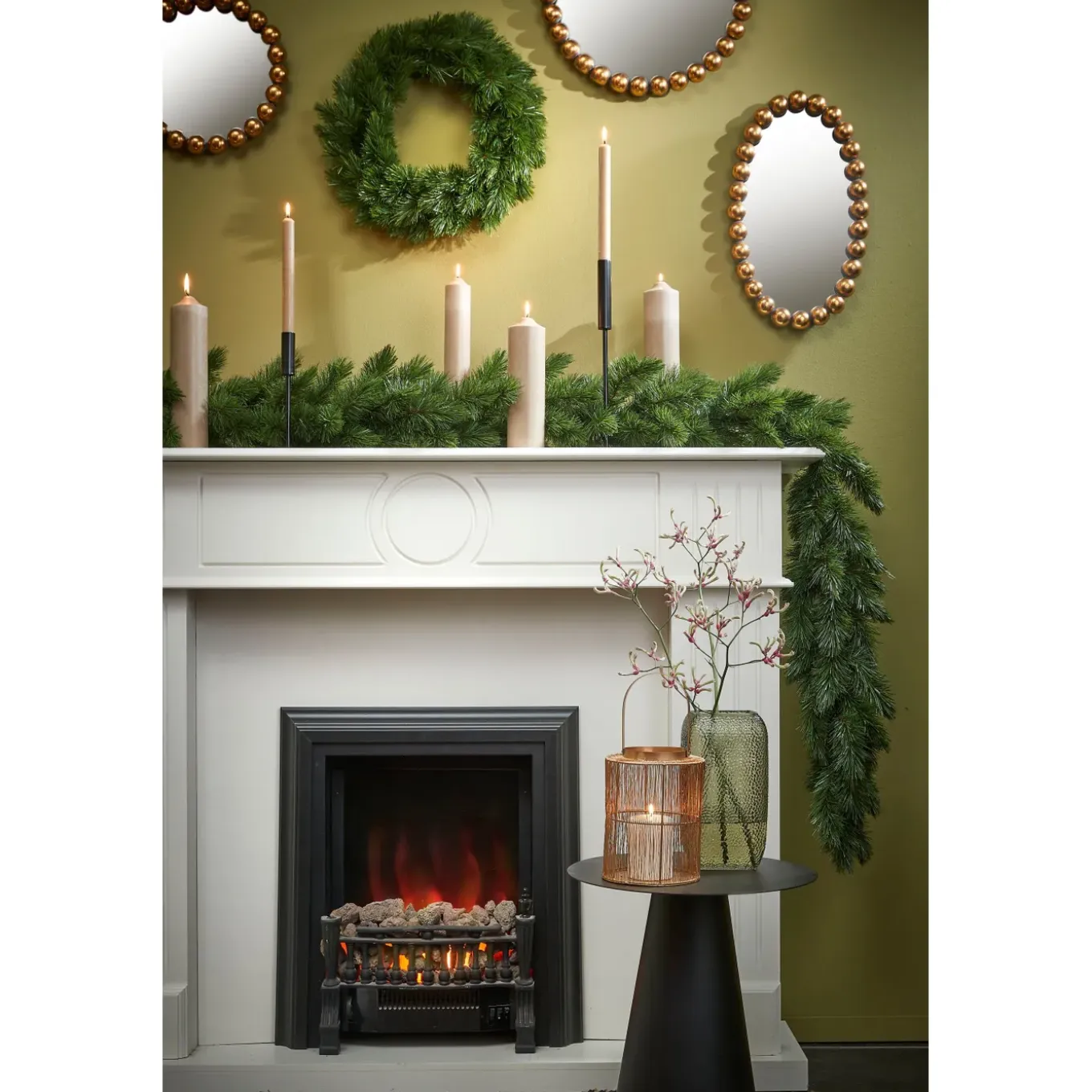 Triumph Tree Camden Kerstkrans - D45 Cm - Groen