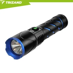 Trizand - Led Zaklamp 800 Lumen – Oplaadbaar 5000mah Usb-c, Zoom, Waterdicht, Powerbank