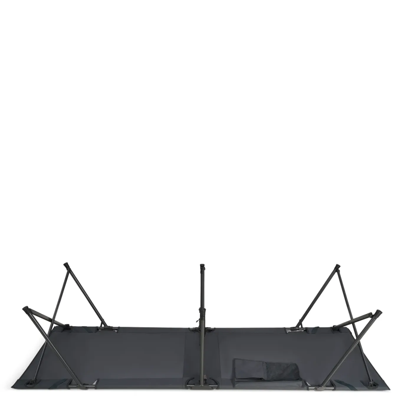 Trvlmore Veldbed Opvouwbaar - 150kg Draagvermogen - Stretcher 1 Persoons - Grijs