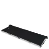 TRVLMORE Veldbed Opvouwbaar - 120kg Draagvermogen - Stretcher 1 Persoons - Zwart
