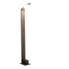 Tuinlamp 4W warm wit metaal