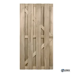 Overig Tuinpoort Cardiff - Grenen - Groen - 90x180cm