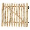Tuintoppers Poort Schapenhek Hazelaarhout 100 X 100 Cm - Latafstand 3 - 5 Cm
