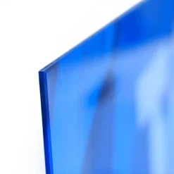 Tulup - Glas Foto - 3d-abstractie - Zwart - 140x70 Cm - Schilderij Op Glas