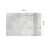 Tulup - Glasplaat - Rechthoek - Bruin - 120x80 Cm - Glazen Tafelblad - Eettafel
