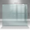 Tulup - Glas Snijplank - Rechthoek - Transparant - 60x52 Cm - Dienblad Antislip - Broodplank