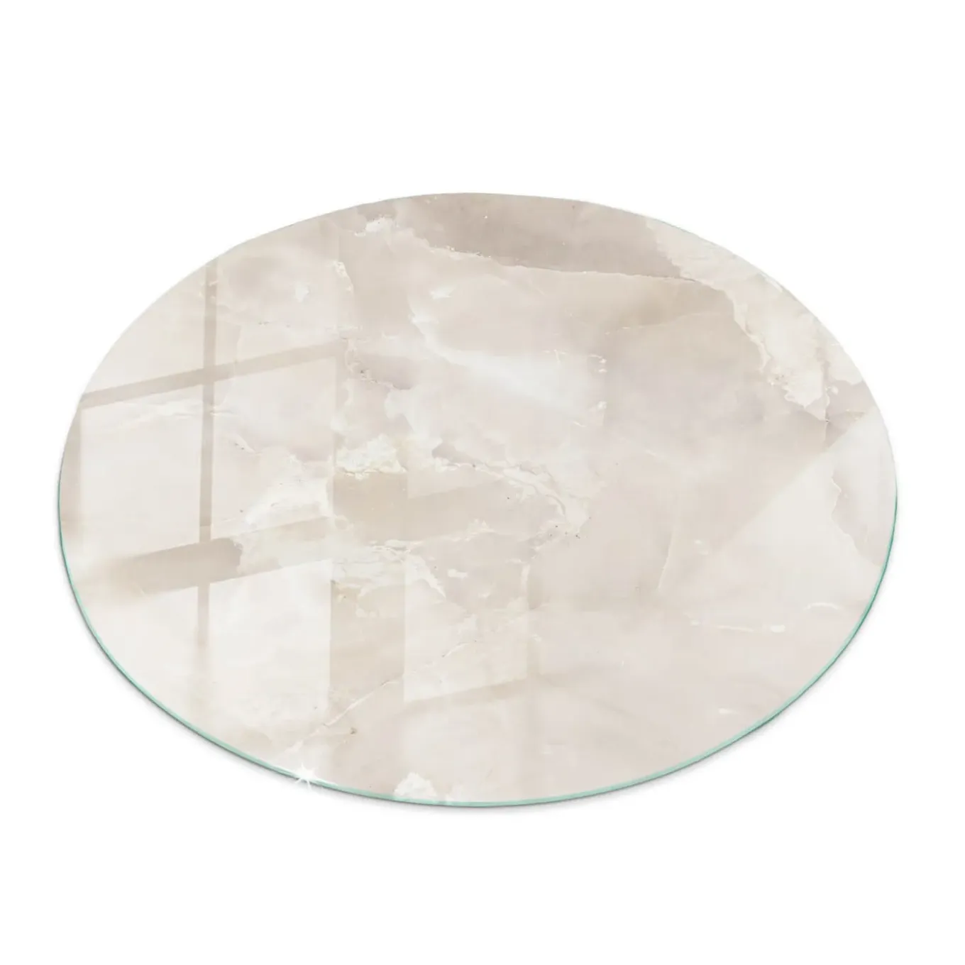 Tulup - Glazen Tafelblad - Rechthoek - Zwart - 90 Cm - Glasplaat - Bureaublad