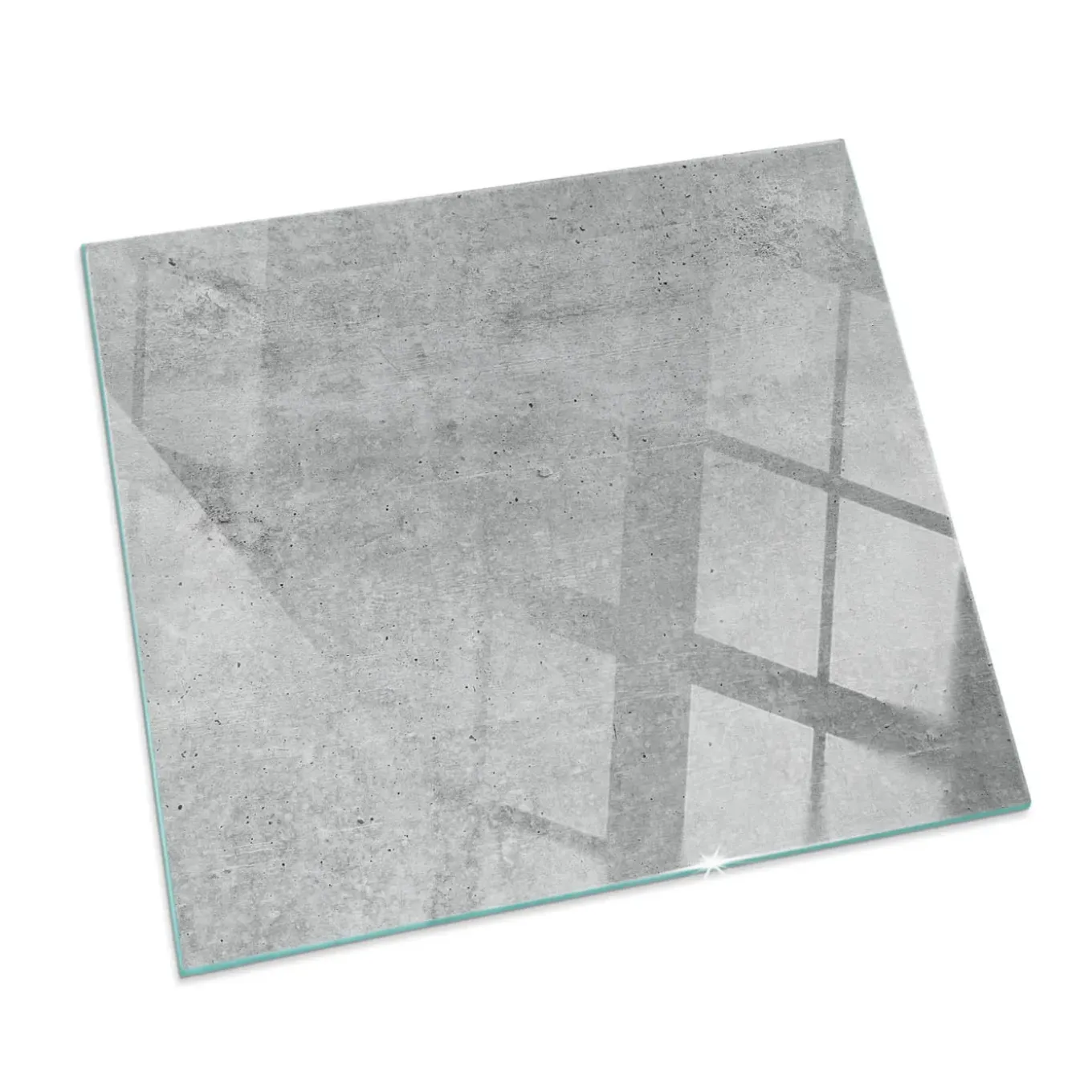 Tulup - Kachel Vloerplaat - Vierkant - Grijs - 50x50 Cm - Plaat Voor Onder Houtkachel