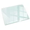 Tulup - Snijplank Glas - Rechthoek - Transparant - 52x40 Cm - Broodplank - Antislip Dienblad