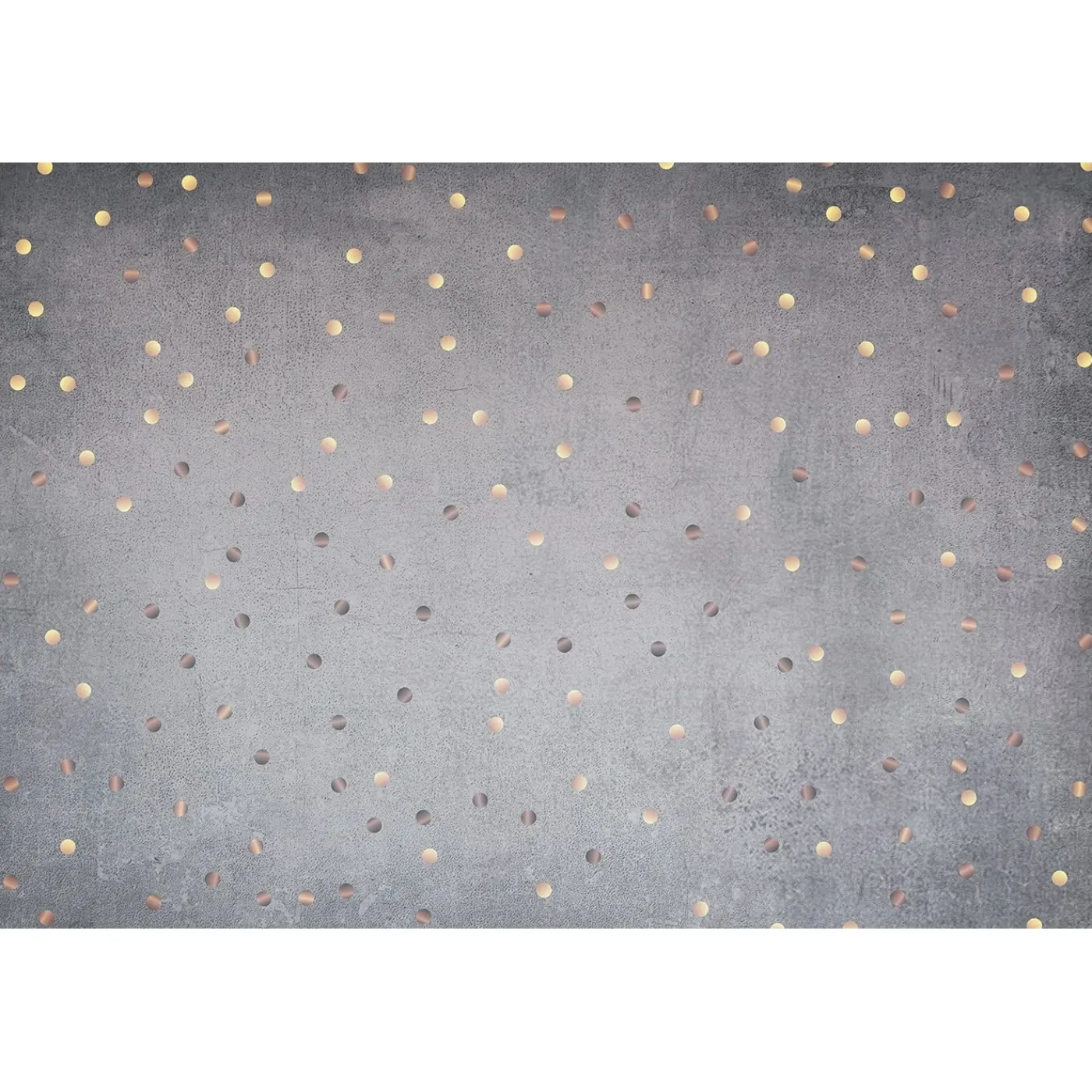 Tulup - Tapijt Voor Buiten - Gouden Stippen - Blauw - 60x90 Cm - Buiten Tapijt