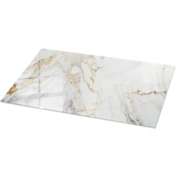 Tulup - Terrastafel - Ronde - Zwart - 120x60 Cm - Glazen Tafelblad - Bureaublad
