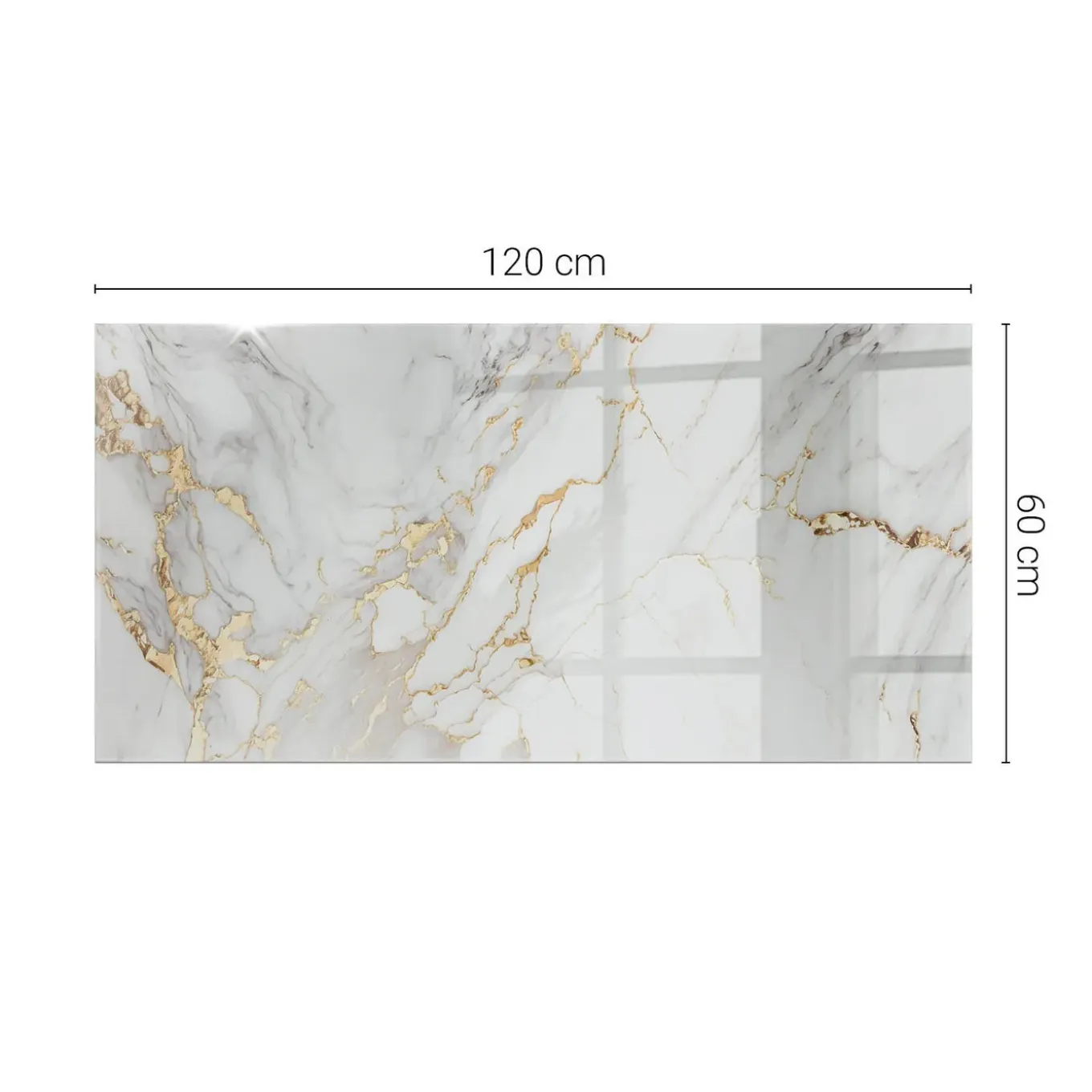 Tulup - Terrastafel - Ronde - Zwart - 120x60 Cm - Glazen Tafelblad - Bureaublad
