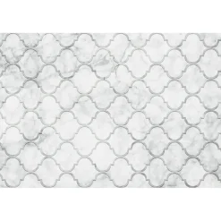 Tulup - Terras Tapijt - Marokkaans Patroon - Groente - 60x90 Cm - Tapijt Buiten