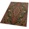Tulup - Tuinkleed - Plantenpatronen - Zwart - 150x225 Cm - Buitenkleed