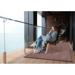 Tulup - Tuinkleed - Stofstructuur - Rood - 60x90 Cm - Buitenkleed