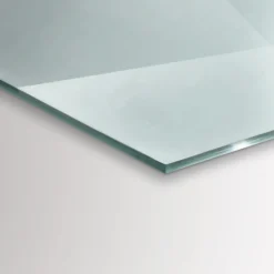 Tulup - Vloerplaat Voor Houtkachel - Rechthoekig - Transparant - 100x50 Cm - Onderplaat Kachel