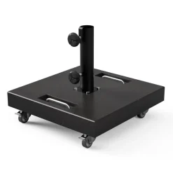Tuozi Parasolvoet Stealth - 50kg - Beton - Verrijdbaar Met Handgreep Vierkant
