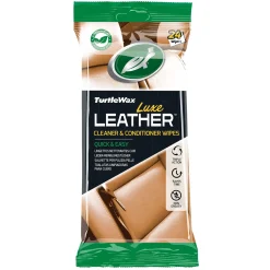 Turtle Wax 54097 Luxe Leather Cleaner & Conditioner Doekjes 24 Stuks