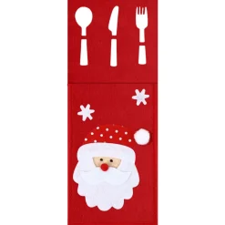 Tutumi Feestelijke Bestekhoes Stuks Kf333 6st. Rood 20x10x20cm