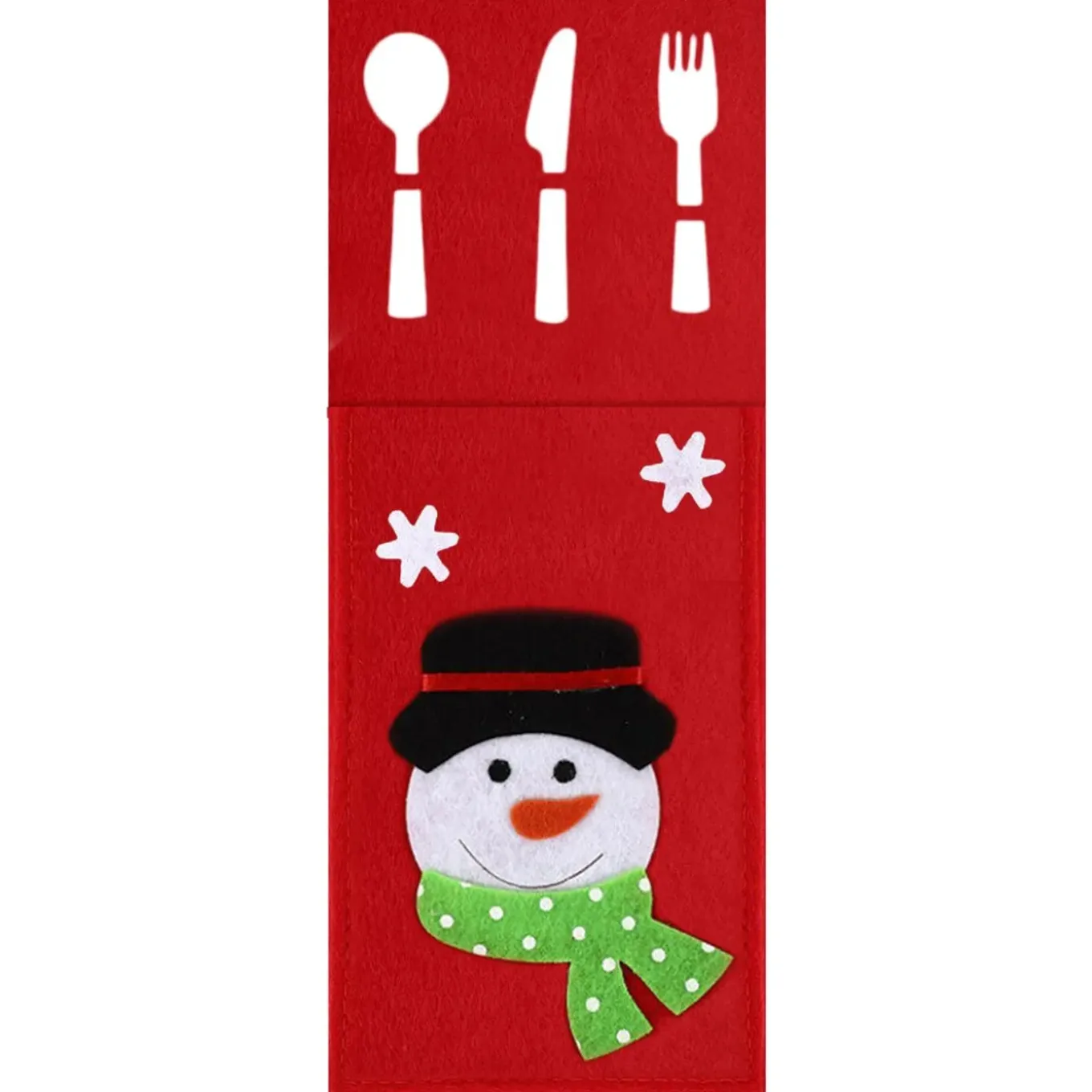 Tutumi Feestelijke Bestekhoes Stuks Kf333 6st. Rood 20x10x20cm