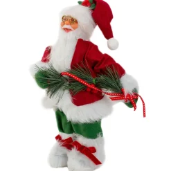 Tutumi Kerstdecoratie Kerstman 301251 Rood 30x15x29cm