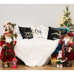 Tutumi Kerstdecoratie Kerstman 301251 Rood 30x15x29cm