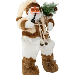 Tutumi Kerstdecoratie Kerstman 301252 Wit 44x22x44cm
