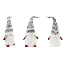 Tutumi Kerstkabouter 22623 Grijs 48x15x48cm