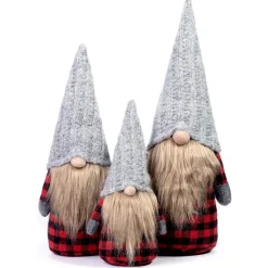 Tutumi Kerstkabouter Yx055 Grijs 30x12x30cm