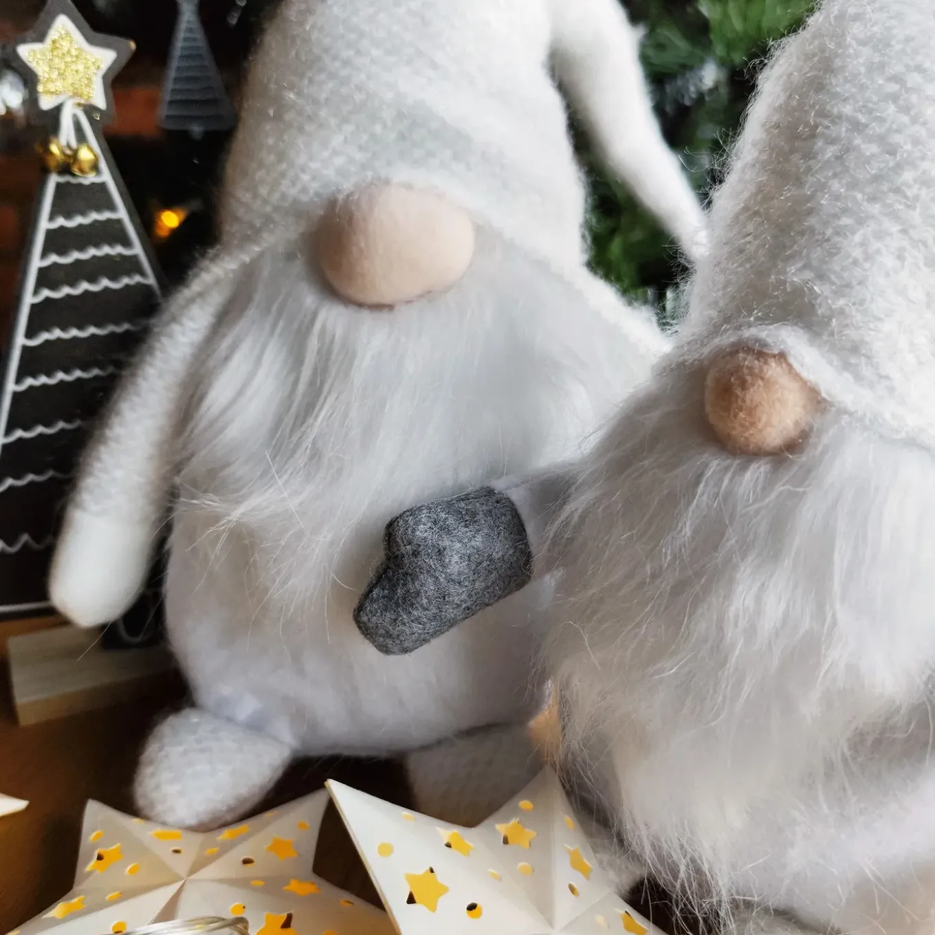 Tutumi Kerstkabouter Yx068 Wit 50x17x50cm
