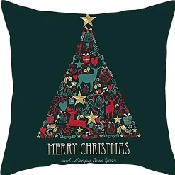 Tutumi Kerst Kussensloop 3d 36 "n" 45x45 Groente