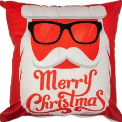 Tutumi Kerst Kussensloop 3d 23 45x45 Rood