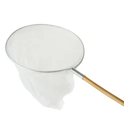 Ubbink schepnet grofmazig + bamboesteel 150cm