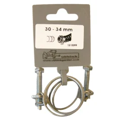 Ubbink slangklemmen spiraalslang verzinkt Ø30-34mm