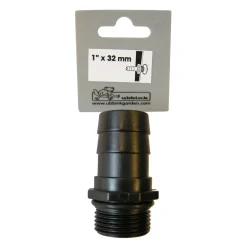 Ubbink T-stuk Ø25 (1") x Ø32 (1¼")mm
