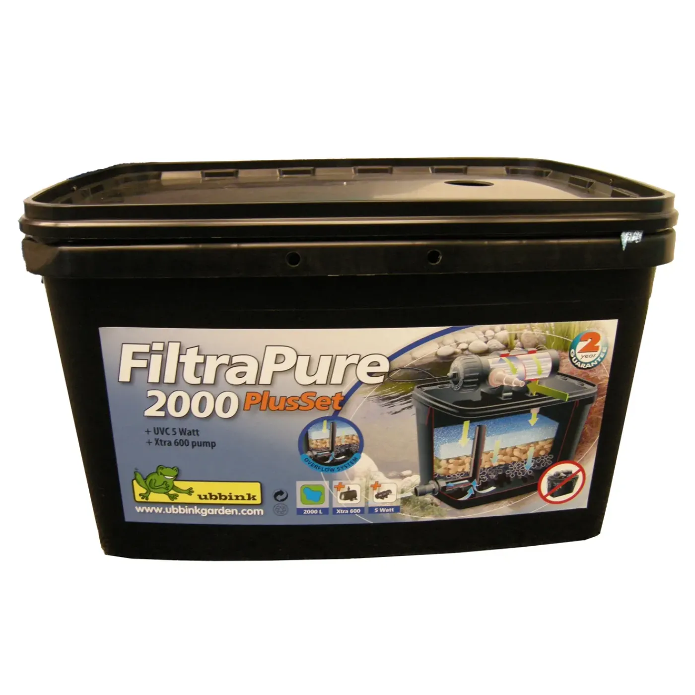 Ubbink vijverfilter FiltraPure 2000 PlusSet 16L