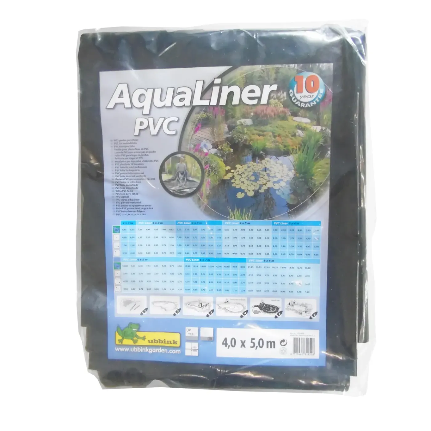 Ubbink vijverfolie PVC AquaLiner 4x5m