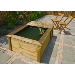 Ubbink vijver Quadro Wood III 176,4x117,1x57,5cm