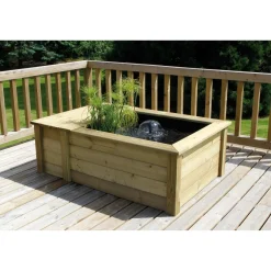 Ubbink vijver Quadro Wood III 176,4x117,1x57,5cm