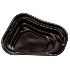 Ubbink voorgevormde vijver START 500 HDPE 500L H50x179x140cm