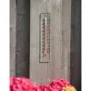 Nature Ubbink wandthermometer van plexiglas 21x4x0,8cm