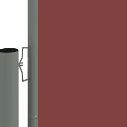 Uitschuifbaar Zijscherm/privacyscherm Voor Terras Tuin Balkon Bruin 200 X 1000 Cm Helloshop26