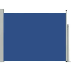Helloshop26 Uitschuifbaar Zijscherm/privacyscherm Voor Terras Tuin Balkon 100 X 1000 Cm Antraciet