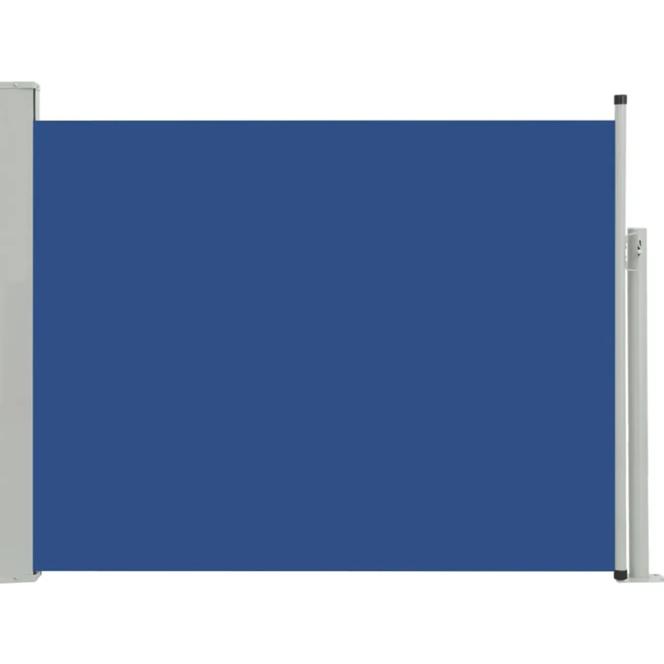Helloshop26 Uitschuifbaar Zijscherm/privacyscherm Voor Terras Tuin Balkon 100 X 1000 Cm Antraciet