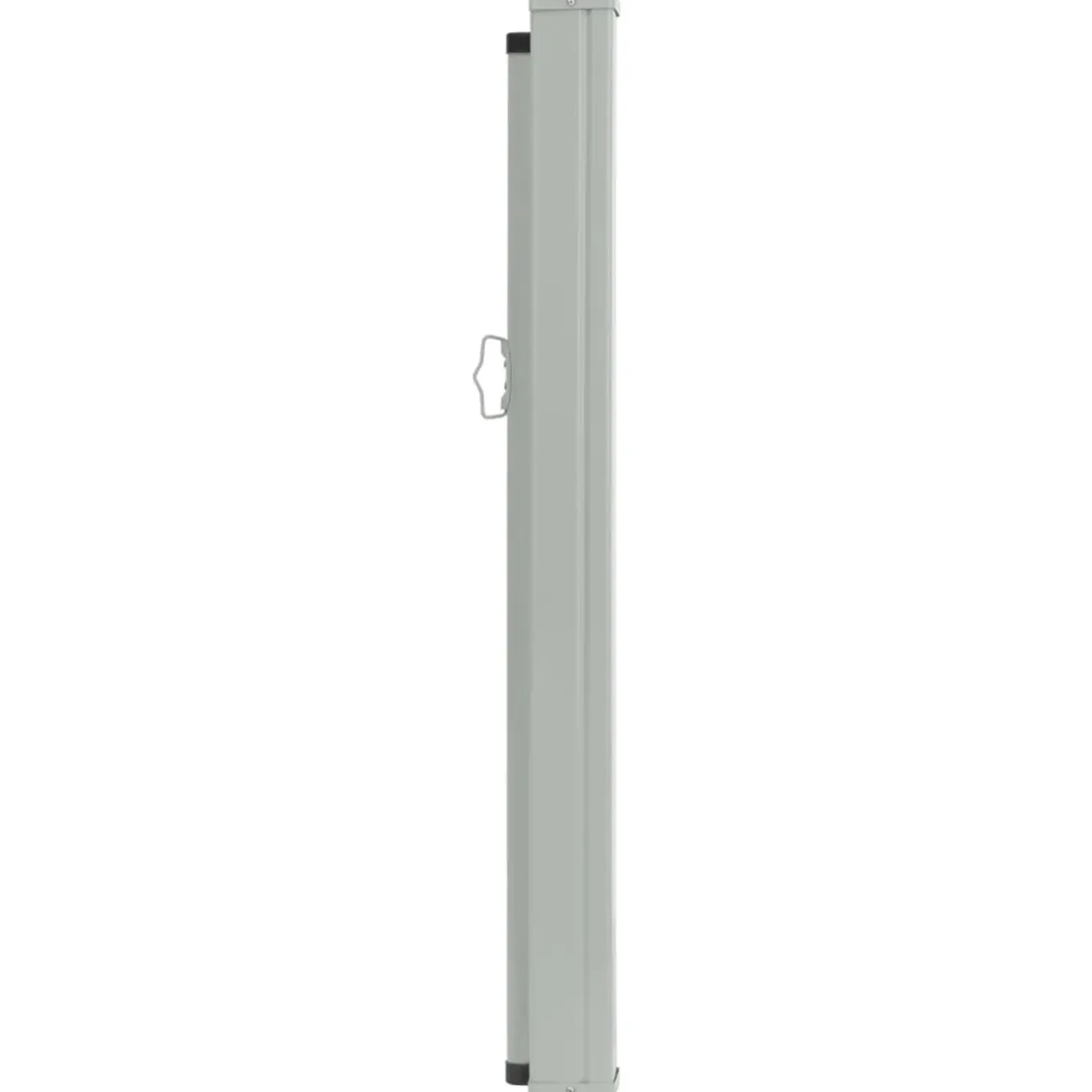 Helloshop26 Uitschuifbaar Zijscherm/privacyscherm Voor Terras Tuin Balkon 100 X 1000 Cm Antraciet