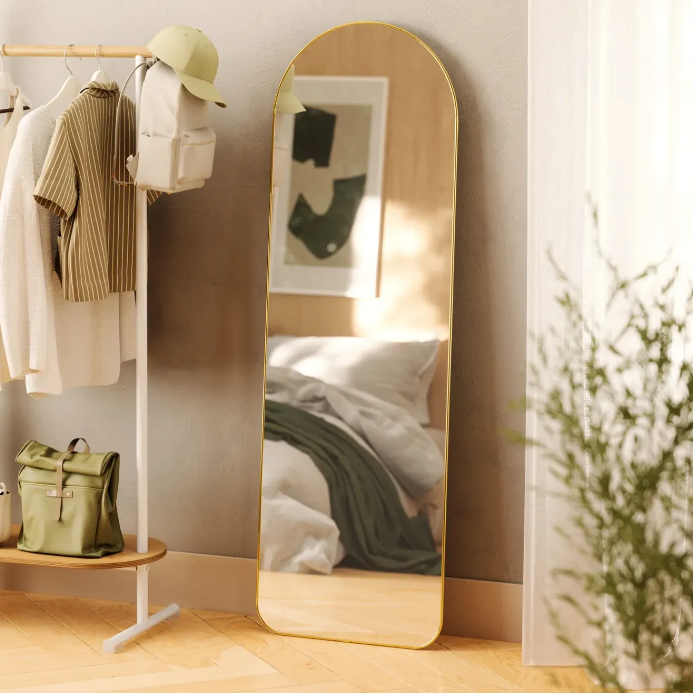 Umbra Hubba Arched Spiegel Van 51 X 157,5 Cm