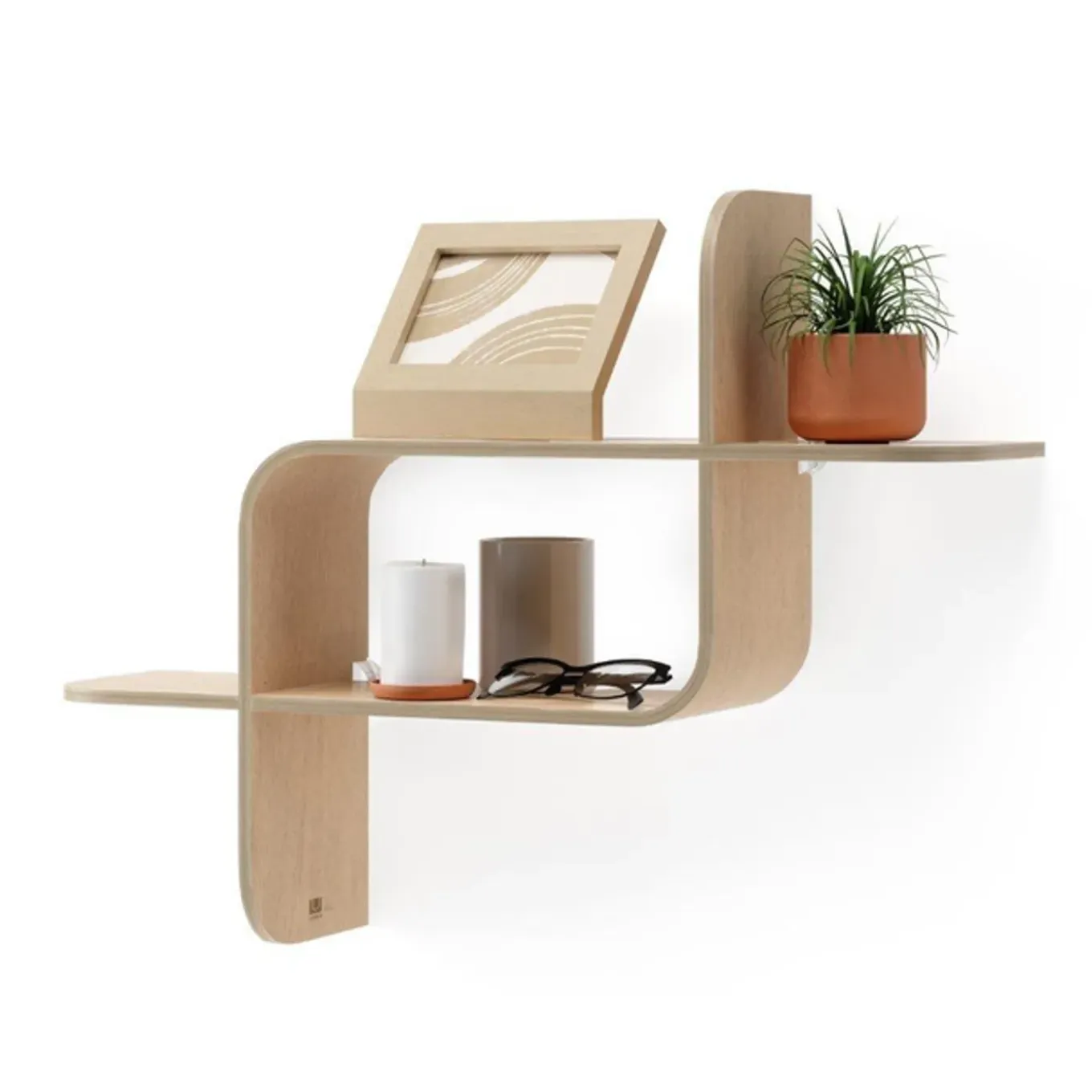 Umbra Shelf Wandrek 62x15x47cm Natural