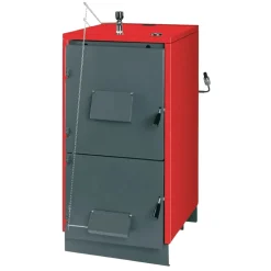 Unical - Houtketelpakket - Fokolus Fk40 - Rood - 1260x590x1146 Mm - 42 Kw - Buffervat
