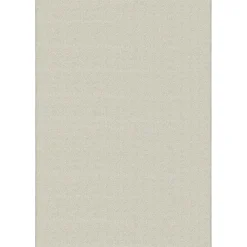 Uni Effen Vloerkleed Laagpolig Creme - 160x230 Cm